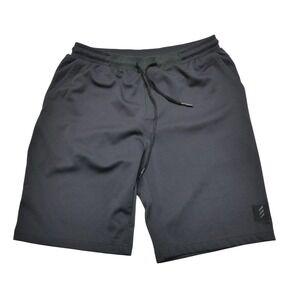 Adidas‎ Adicross Shorts Mens Medium Black Gray Golf Elastic Waist Drawstring